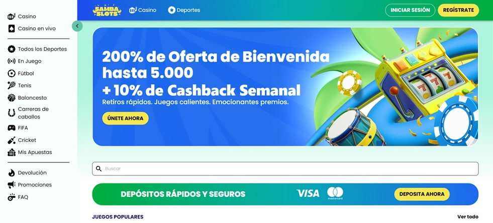 Samba slots